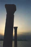 Sunset on Mykanos Island