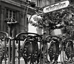Parisian Metro Station
